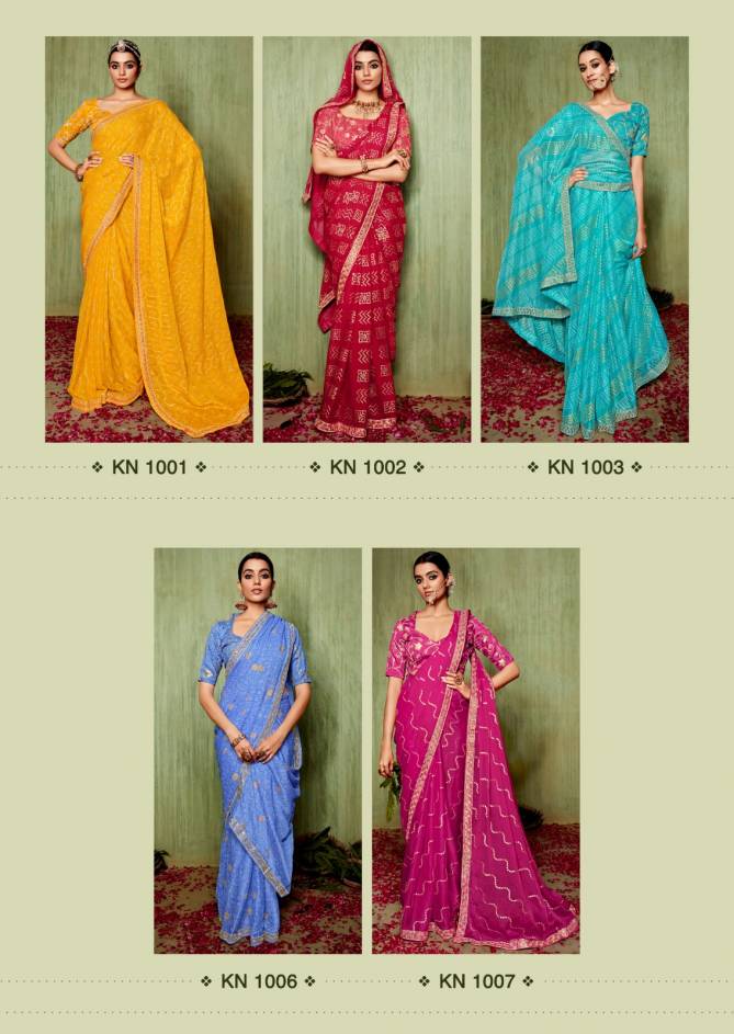Kinara By Stavan Party Wear Sarees Catalog
